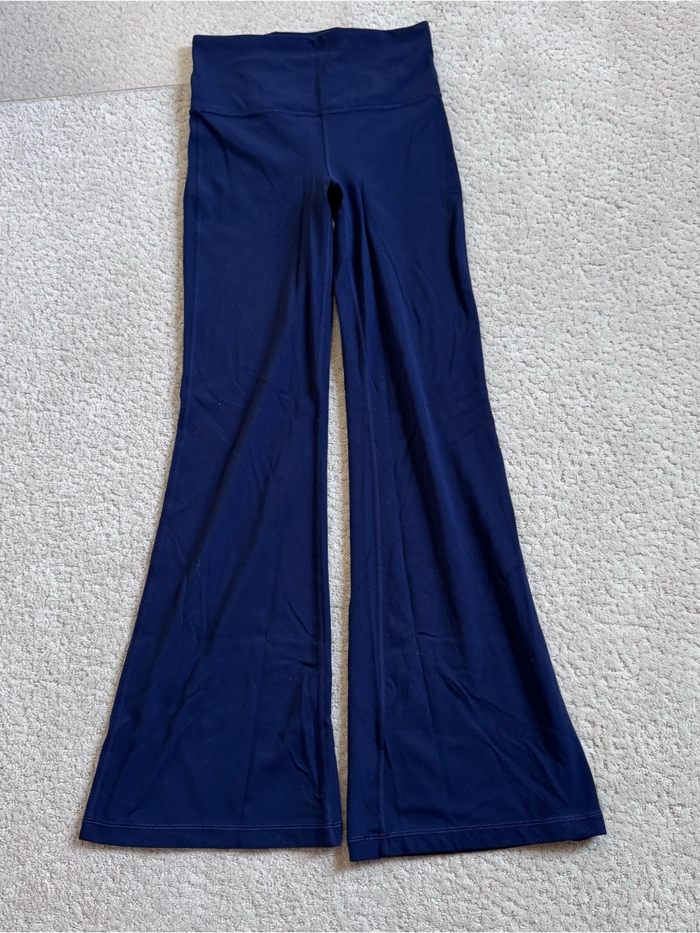 Athleta Elation Flare Pant Legging Navy Blue Size XS Yoga Gym Athleisure